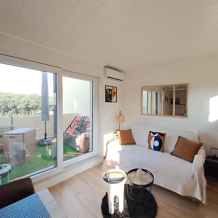Appartement Climatise Cosy Avec Grande Piscine Chauffee Agde