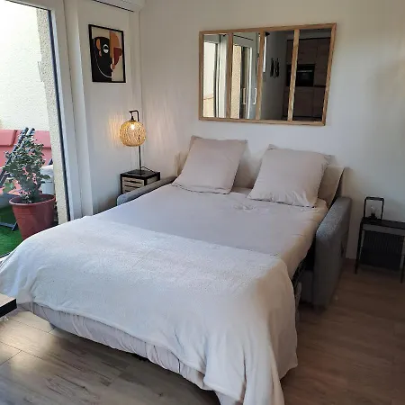 Climatise Cosy Avec Grande Piscine Chauffee * Agde